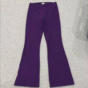 Garage Plum Purple Boot Cut Pants